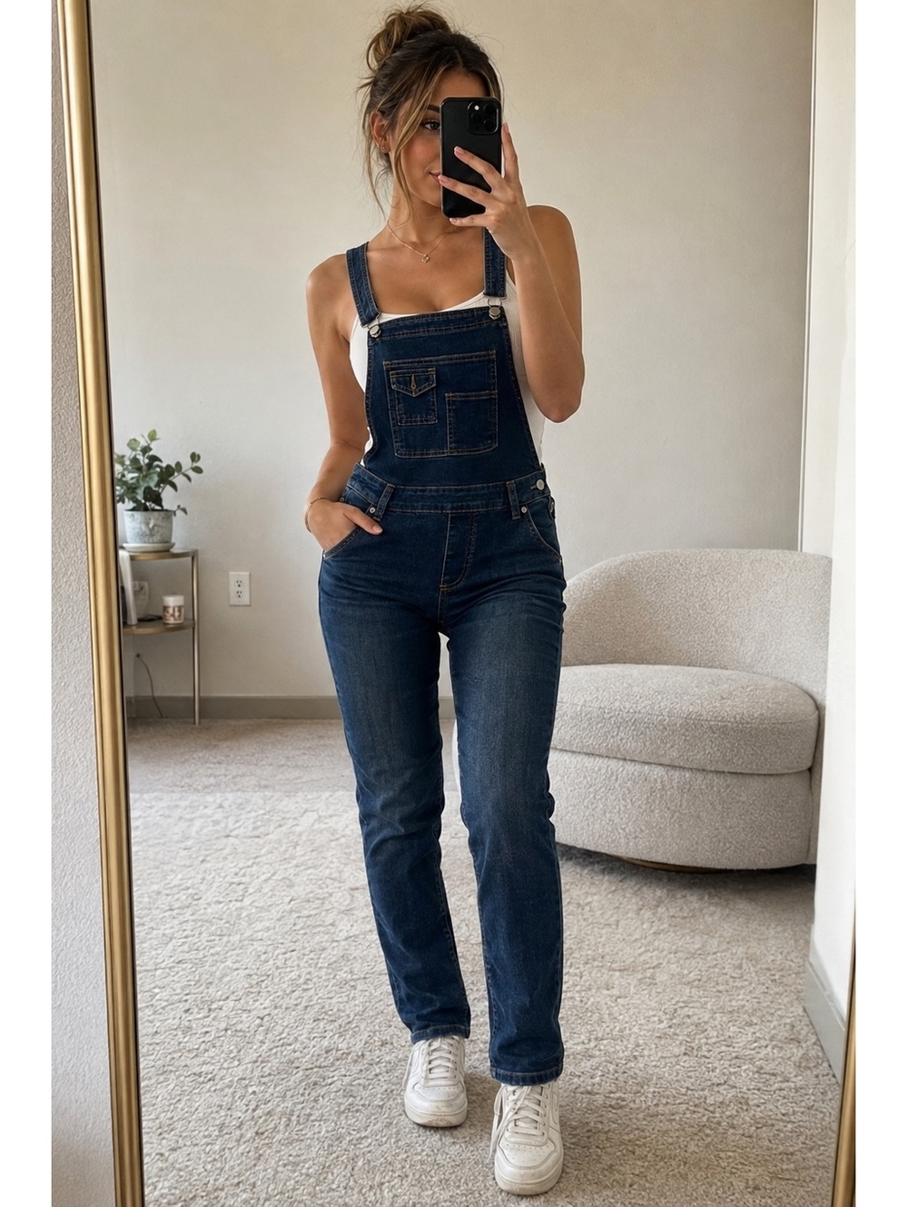 Free People Women's Denim Overalls Size W 25